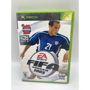 FIFA Soccer 2003 (Xbox, 2002) Complete Tested Working - Free Ship
